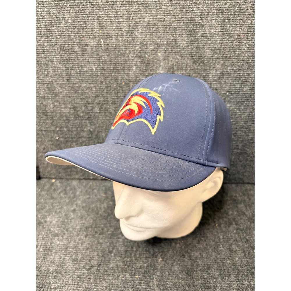 Champro HC1 C-FIT Navy Blue Perforated Performance Baseball Cap L-XL Bird Logo